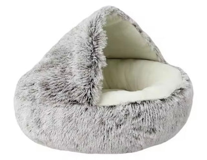 CuddleNest Plush Pet Bed