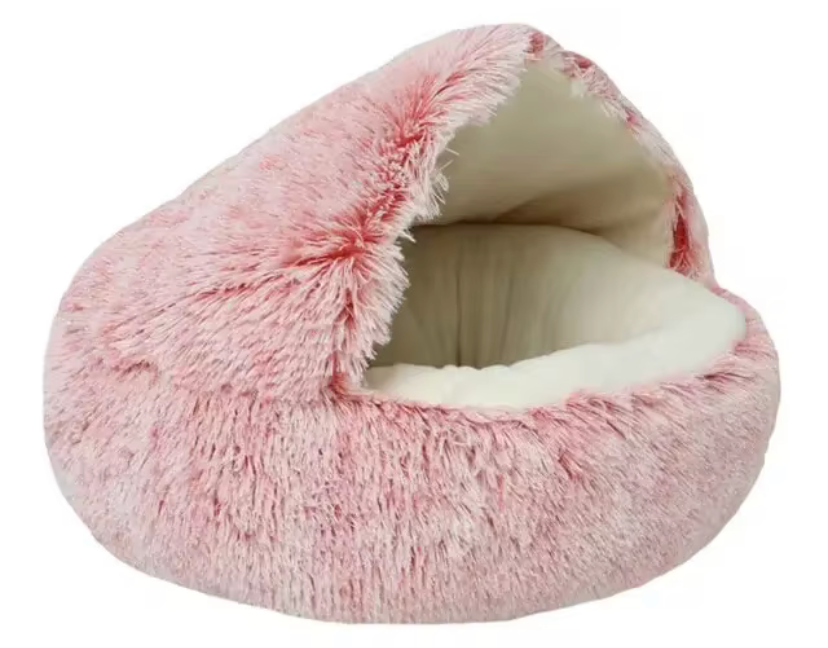 CuddleNest Plush Pet Bed