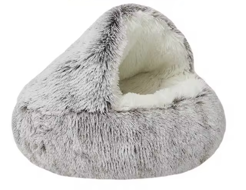 CuddleNest Plush Pet Bed